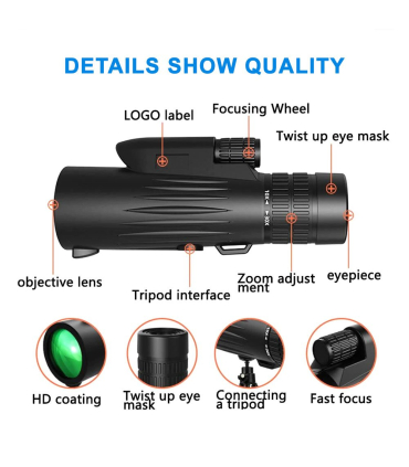 دوربین تک چشمی برند سانکر مدل HR-10-30×40 برند Sun Core