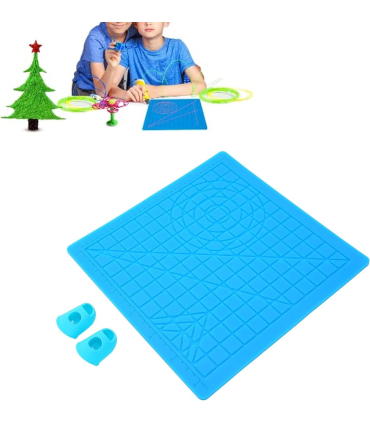 صفحه سیلیکونی برای طراحی با قلم سه بعدی کیو کی مدل Silicone Mat 3 برند QK