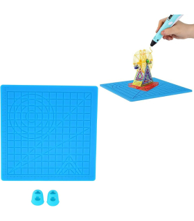صفحه سیلیکونی برای طراحی با قلم سه بعدی کیو کی مدل Silicone Mat 3 برند QK