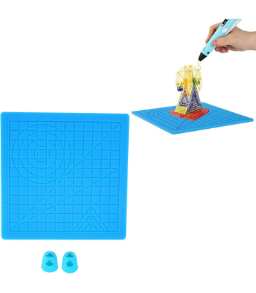 صفحه سیلیکونی برای طراحی با قلم سه بعدی کیو کی مدل Silicone Mat 3 برند QK