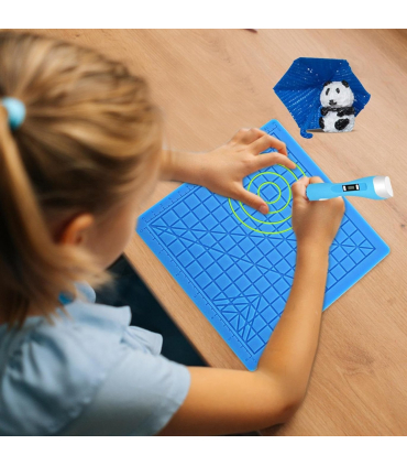 صفحه سیلیکونی برای طراحی با قلم سه بعدی کیو کی مدل Silicone Mat 3 برند QK