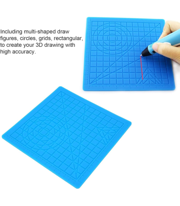 صفحه سیلیکونی برای طراحی با قلم سه بعدی کیو کی مدل Silicone Mat 3 برند QK