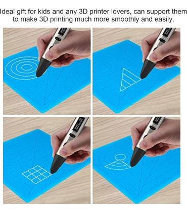 صفحه سیلیکونی برای طراحی با قلم سه بعدی کیو کی مدل Silicone Mat 3 برند QK