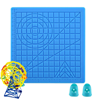 صفحه سیلیکونی برای طراحی با قلم سه بعدی کیو کی مدل Silicone Mat 3 برند QK