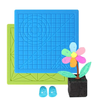 صفحه سیلیکونی برای طراحی با قلم سه بعدی کیو کی مدل Silicone Mat 3 برند QK