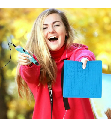صفحه سیلیکونی برای طراحی با قلم سه بعدی کیو کی مدل Silicone Mat 3 برند QK