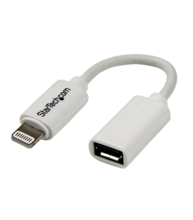 کابل تبدیل 10 سانتی USB به Lightning مدل CA10L برند GreenPort