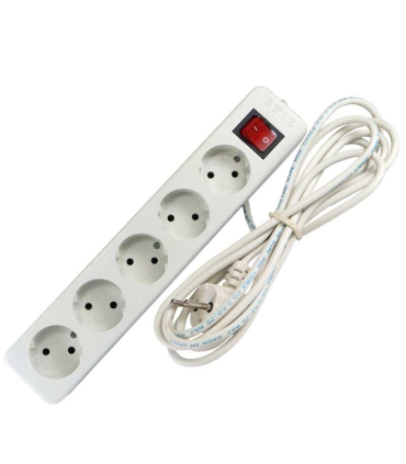 چند راهی 5 خانه برق الکترو فاز با کابل 3 متری الکترو فاز برند Electro Faz