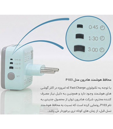 تبدیل ۳ به ۲ تایمردار هاردون مدل P103 برند Hadron