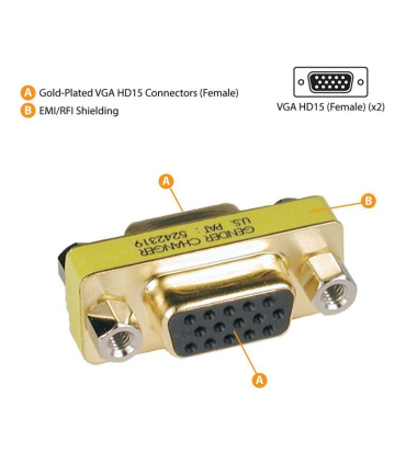 یک سر نری به دوسر مادگی VGA برند kaiser