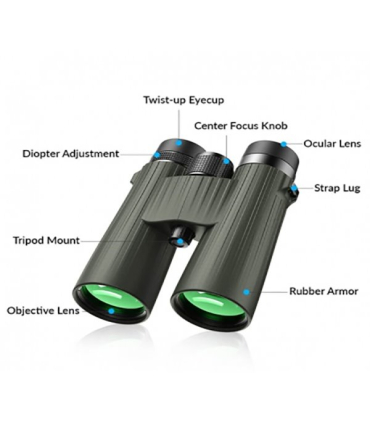 دوربین دو چشمی مدل APL-BR001-12X50 از برند Apexel