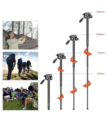 سه پایه دوربین زومی مدل M2 MAX 179CM برند ZOMEI