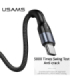 کابل تبدیل USB به USB-C یوسامز کپسولی مدل US-SJ449 برند USAMS