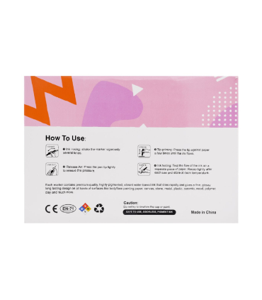 پک 24 عددی ماژیک اوت لاینر مدل SMQ-9155A برند Outliner