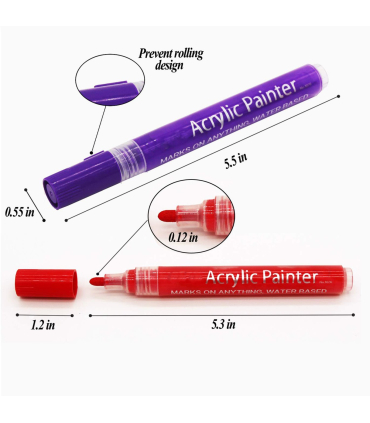 پک 24 عددی ماژیک اوت لاینر مدل SMQ-9155A برند Outliner