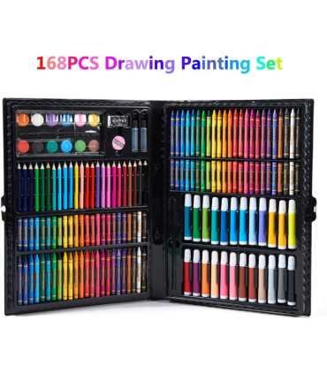 مداد رنگی سوپر مگا آرت ست 168 رنگ برند super mega art set Touch