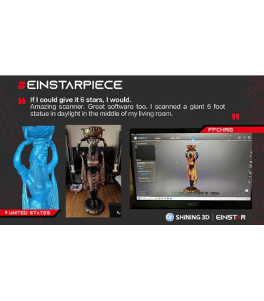 اسکنر سه بعدی شاینینگ تری دی مدل Einstar برند Shining 3D