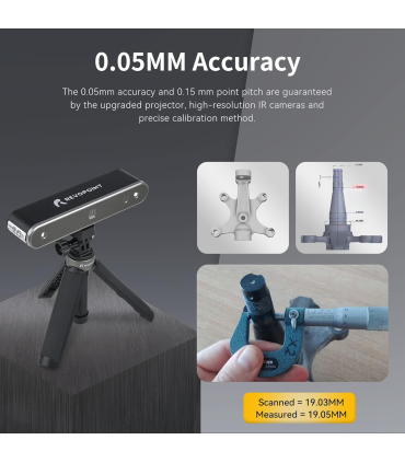 اسکنر سه بعدی رووپوینت مدل POP 2 standard برند Revopoint