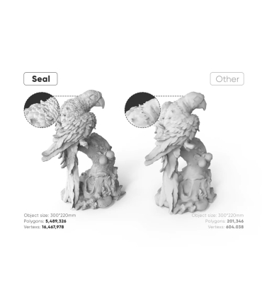 اسکنر سه بعدی تری دی میکر پرو مدل Seal 3D scanner برند 3D MakePro