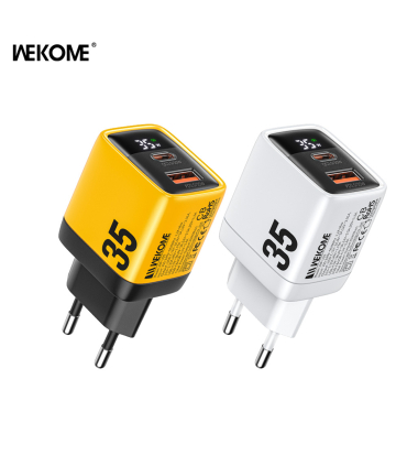 شارژر ویکام 35 وات مدل WP-U25 برند Wekome