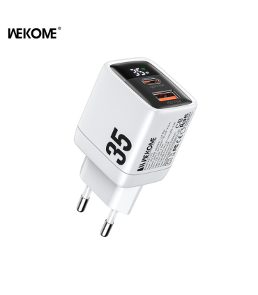 شارژر ویکام 35 وات مدل WP-U25 برند Wekome