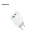 شارژر ویکوم مدل Maxspeed Charger QC3.0+ PD 20W (EU) کد WP-U53 برند Wekome