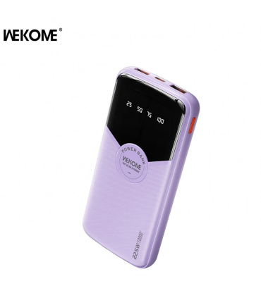 پاور بانک ویکام ظرفیت 10000mAh سوپر فست 22.5 وات کد WP-59 برند WEKOME