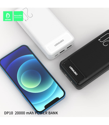 پاوربانک ودنمن 20000 میلی آمپر مدل DP10 برند Vdenmenv