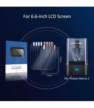 گلس محافظ LCD پرینتر سه‌ بعدی انیکیوبیک مدل Photon Mono 2 برند Anycubic