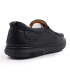 کفش بدون بند چرمی کلارکس آنتی شوک دار ماساژور دار دور دوخت مدل Clarks 21961BL