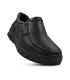کفش بدون بند چرم قهوه ای کلارکس مدل کفی ماساژور دار دور دوخت Clarks Loafer Casual Mens Comfortabele Flats 9816