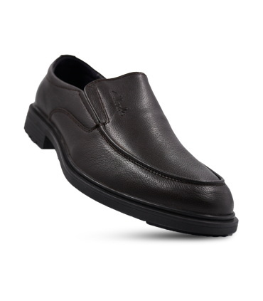 کفش مردانه بدون بند چرمی کلارکس مدل کژوال راحتی Clarks Casual Shoes Slip On Loafer A221-6BR