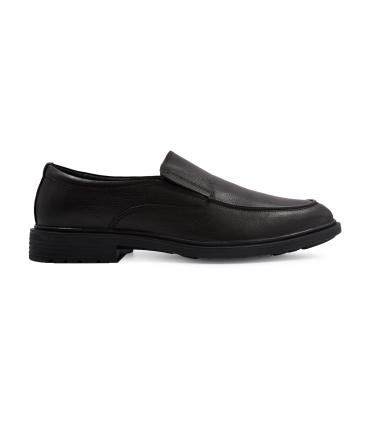 کفش مردانه بدون بند چرمی کلارکس مدل کژوال راحتی Clarks Casual Shoes Slip On Loafer A221-6BR