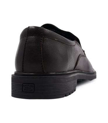 کفش مردانه بدون بند چرمی کلارکس مدل کژوال راحتی Clarks Casual Shoes Slip On Loafer A221-6BR