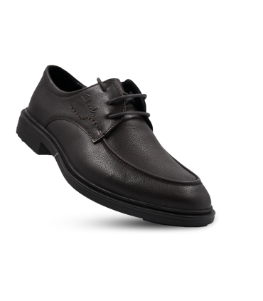 کفش رسمی بنددار چرم مشکی کلارکس  Clarks Black leather lace-up formal shoes A221-8BL