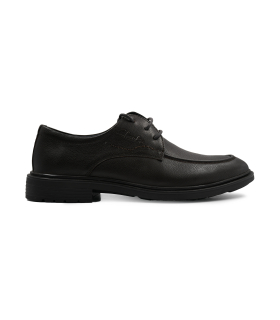 کفش رسمی بنددار چرم مشکی کلارکس  Clarks Black leather lace-up formal shoes A221-8BL