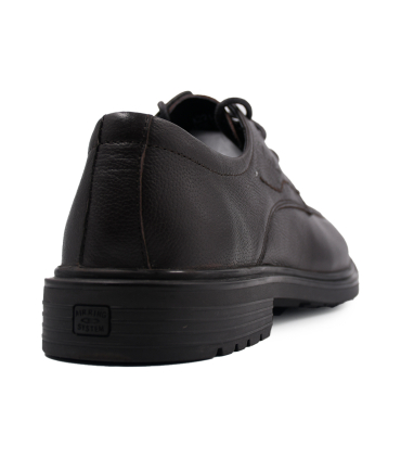 کفش رسمی بنددار چرم مشکی کلارکس  Clarks Black leather lace-up formal shoes A221-8BL