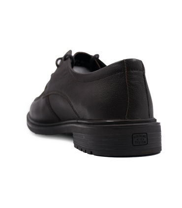 کفش رسمی بنددار چرم مشکی کلارکس  Clarks Black leather lace-up formal shoes A221-8BL