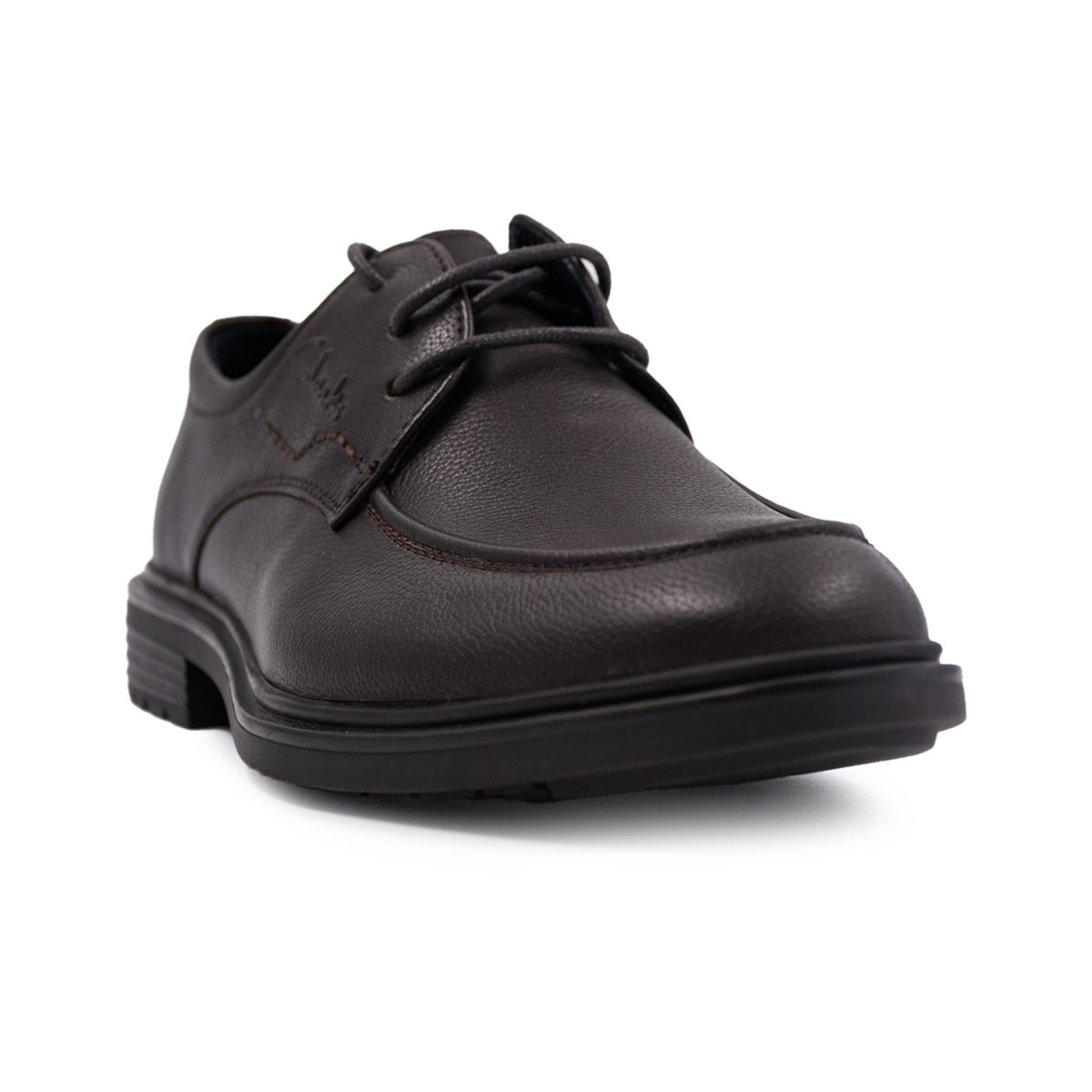 کفش رسمی بنددار چرم مشکی کلارکس  Clarks Black leather lace-up formal shoes A221-8BL