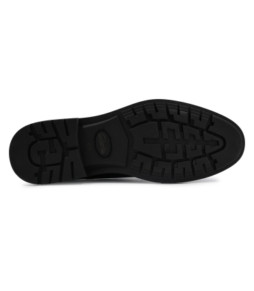 کفش طرحدار مردانه بدون بند چرمی کلارکس مدل  رسمی Clarks A221-2BL