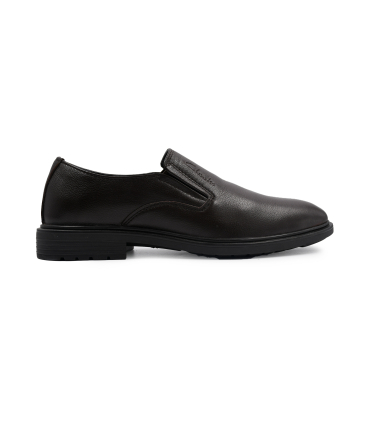 کفش طرحدار مردانه بدون بند چرمی کلارکس مدل  رسمی Clarks A221-2BL