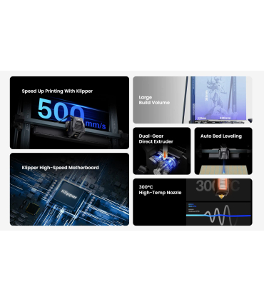 پرینتر سه بعدی الگو مدل Neptune 4 Plus برند ELEGOO