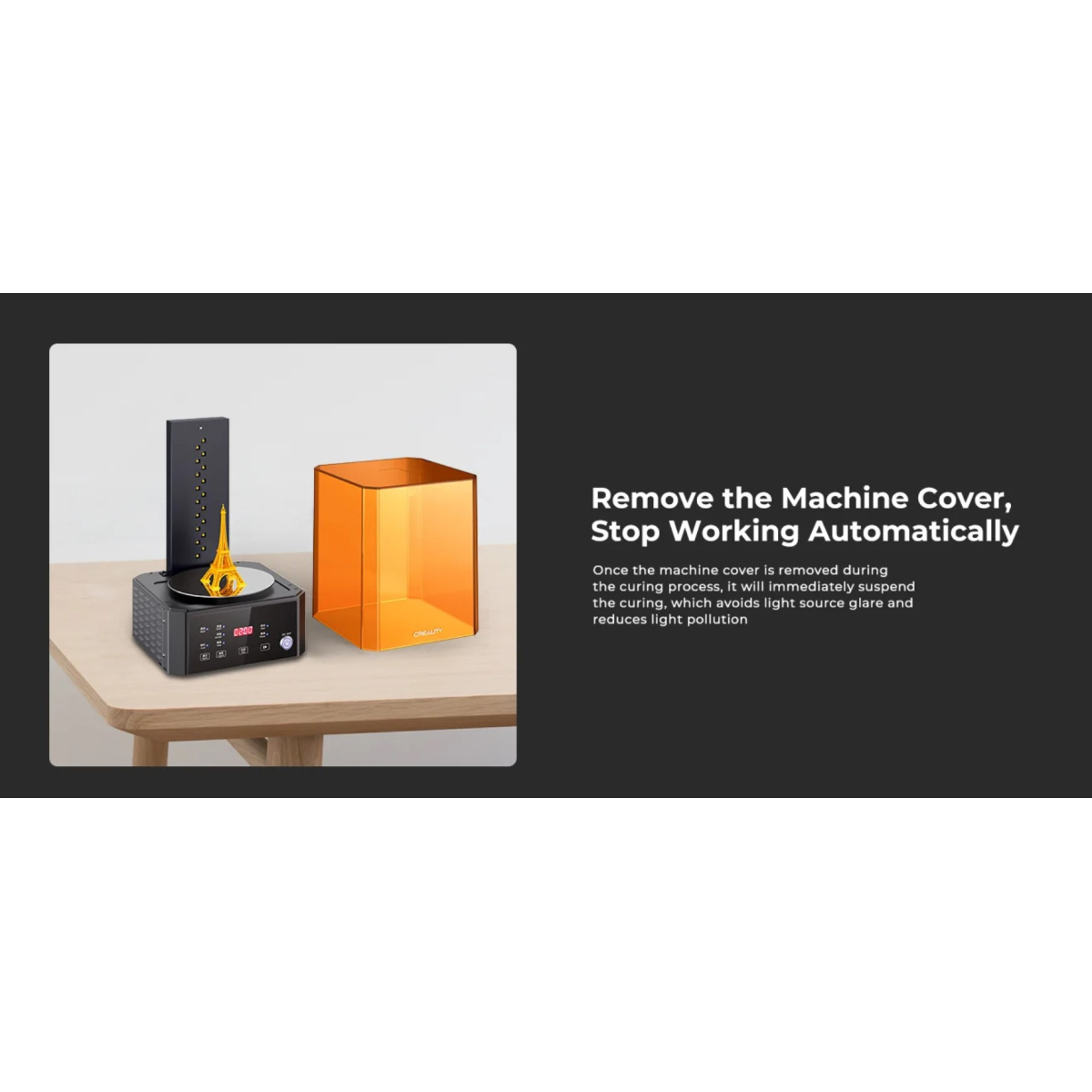 دستگاه شست و شو و پخت کریلیتی مدل UW-01 برند Creality