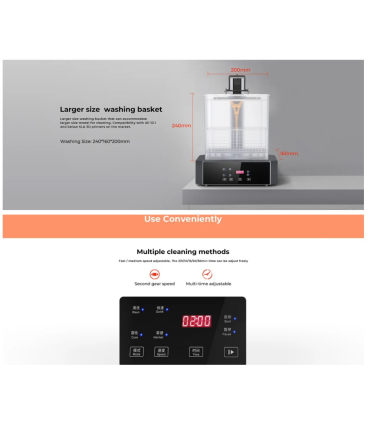 دستگاه شست و شو و پخت کریلیتی مدل UW-02 برند Creality