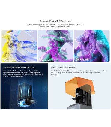 پرینتر سه بعدی کریلیتی مدل HALOT-MAGE 8K برند Creality