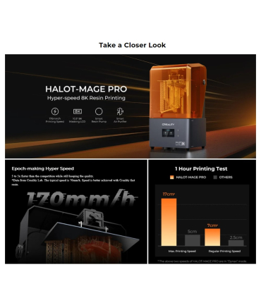 پرینتر سه بعدی کریلیتی مدل HALOT-MAGE PRO 8K برند Creality