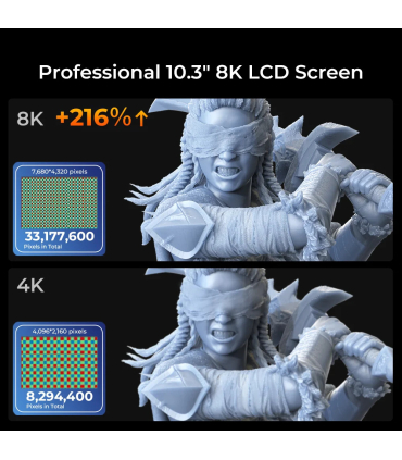 پرینتر سه بعدی کریلیتی مدل HALOT-MAGE PRO 8K برند Creality