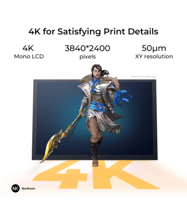پرینتر سه بعدی کریلیتی مدل HALOT-PLAY 8.9' 4K برند Creality