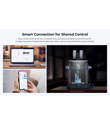 پرینتر سه بعدی کریلیتی مدل CR-10 SE برند Creality