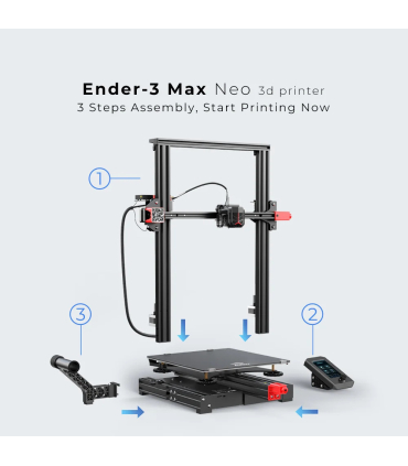 پرینتر سه بعدی کریلیتی مدل Ender 3 Max Neo برند Creality